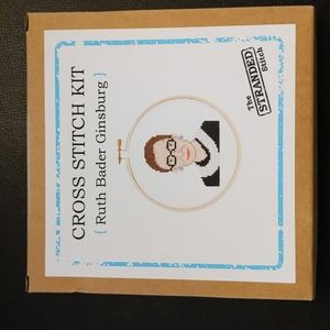 Ruth Badger Ginsburg Cross Stitch Kit